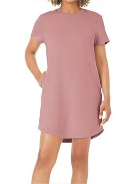 NWT Member's Mark Women's Sandwash Short Sleeve Mini Dress XXL